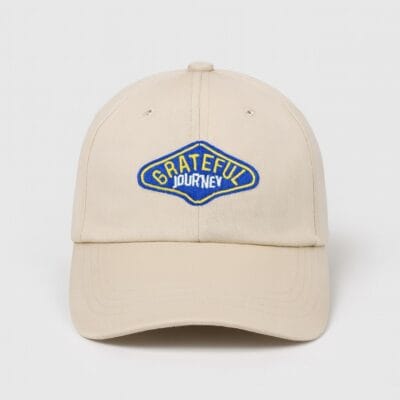 Beige Grateful Journey Cap